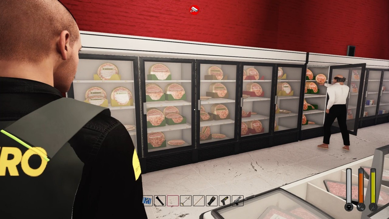 Supermarket Security Simulator