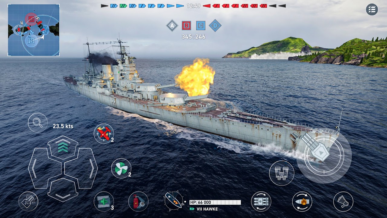 World of Warships Legends PvP