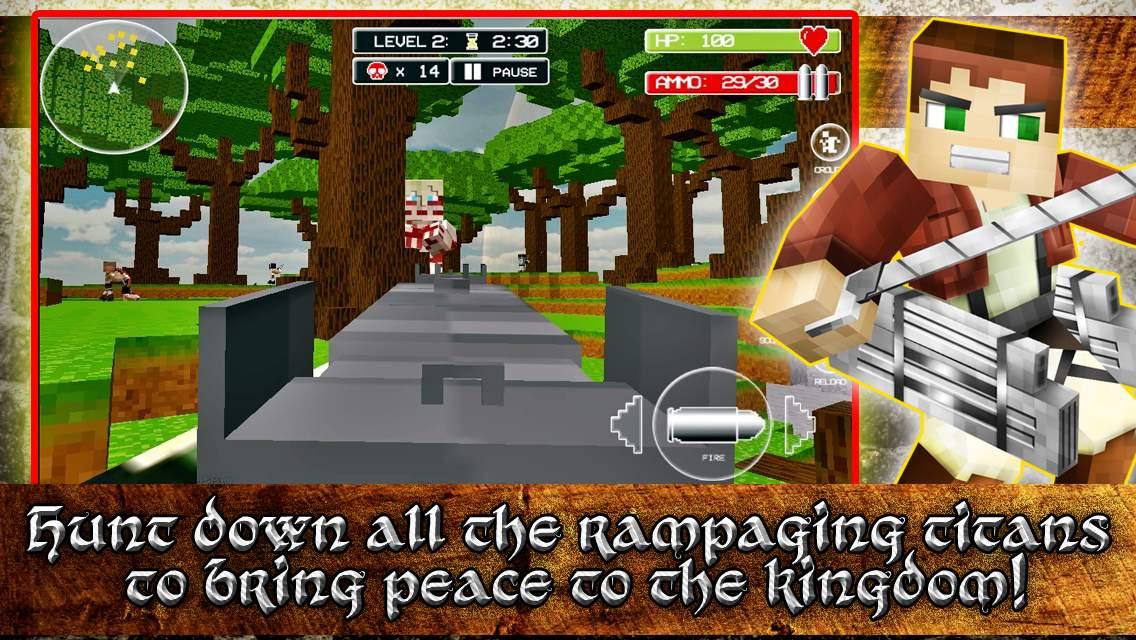 Titan Attack on Block Kingdom