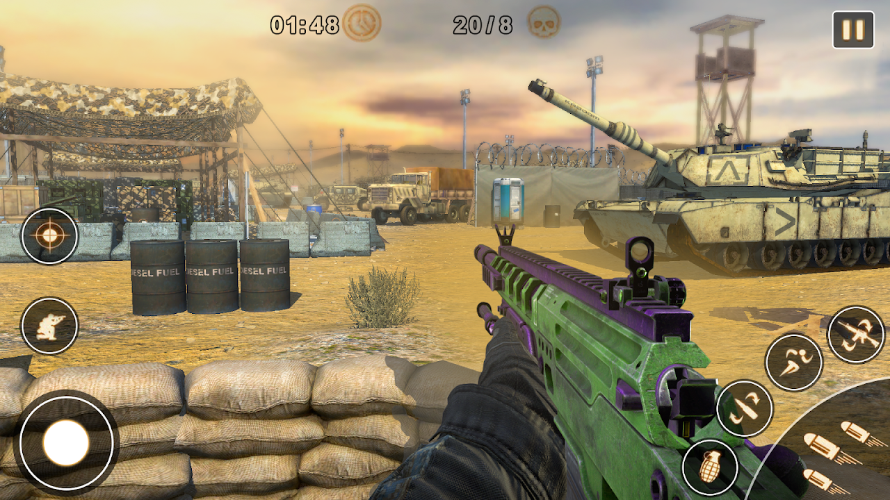 Gun Strike FPS 3D Real Snipper Gun shooting game