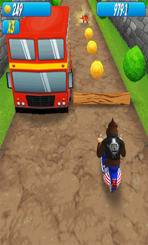 Monkey MOTO Racing 3D