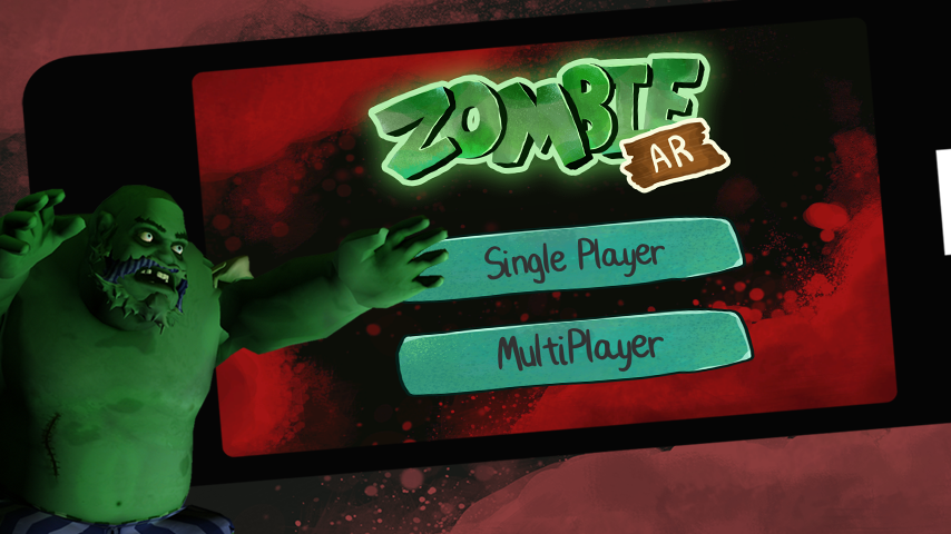 Zombie Augmented Reality Game (AR)