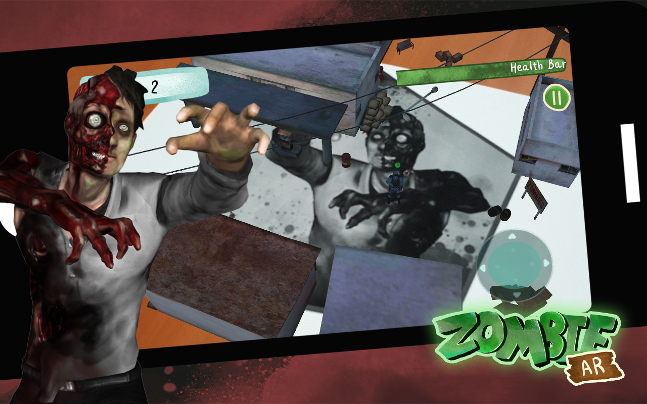 Zombie Augmented Reality Game (AR)