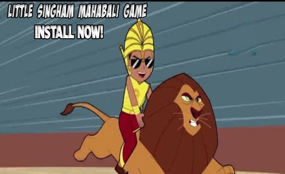 Little Singham Mahabali carton