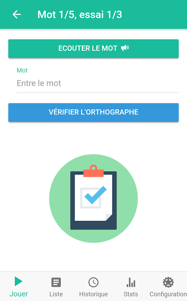 Dictée Mots outils pour CP/CE1