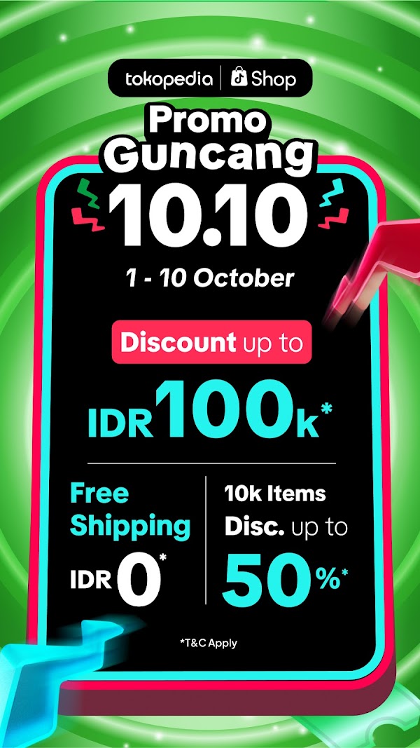 Tokopedia Guncang 10.10