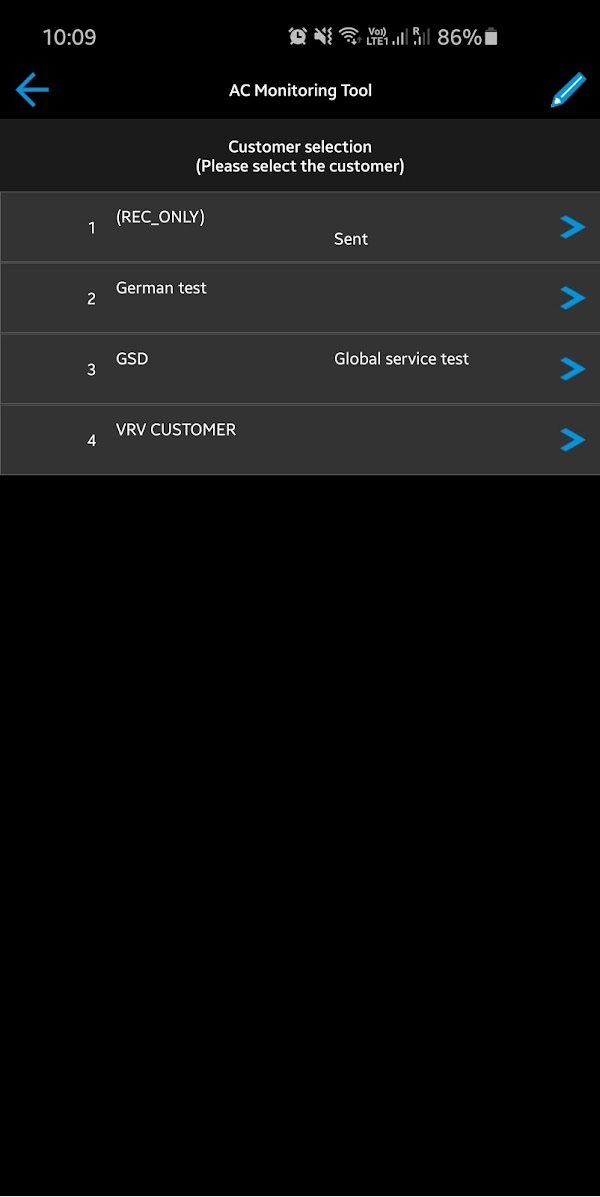 Daikin AC Monitoring Tool(GLB)
