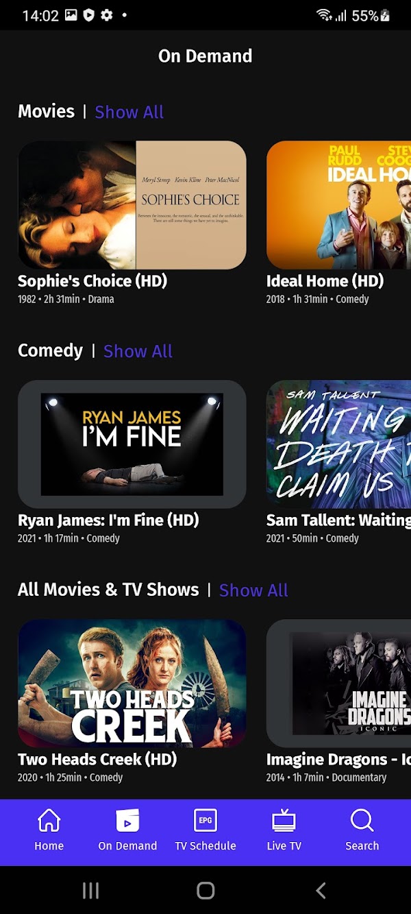 VIDAA Channels
