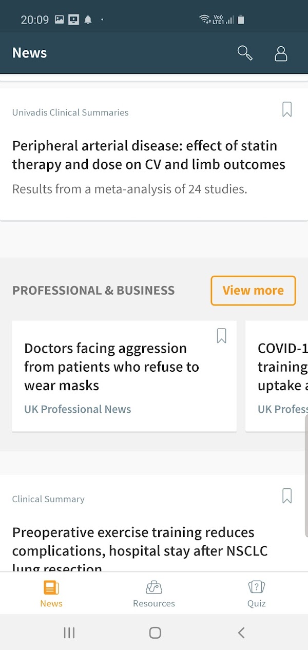 Univadis - Medical news