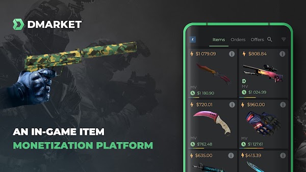 DMarket - Trade CS:GO Skins