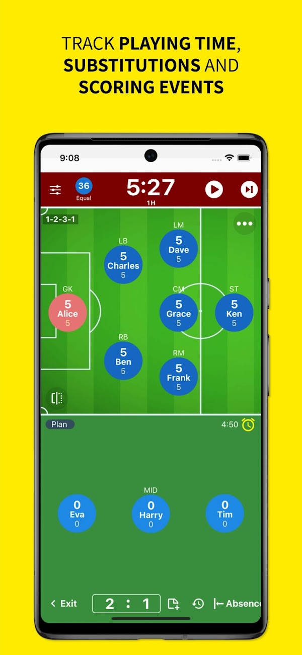 SubTime: Game Management